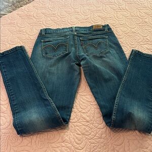 Levi’s super low skinny jean